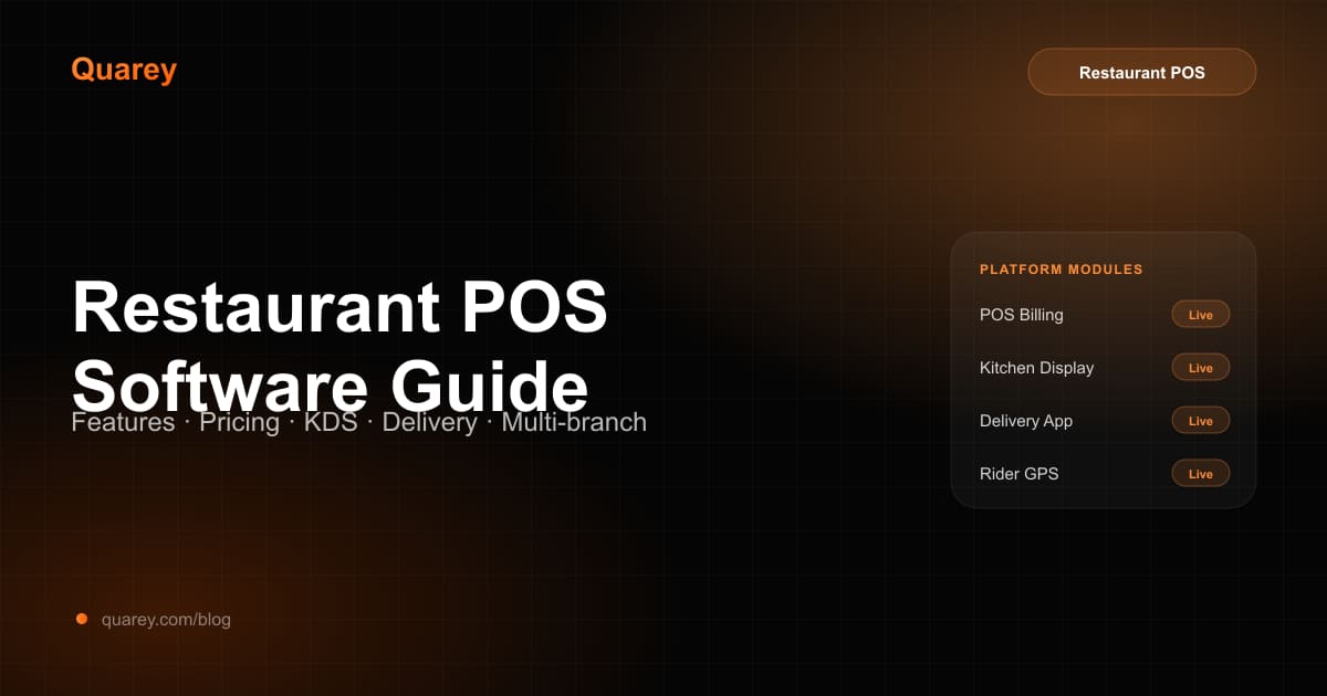 Restaurant POS Software: Features, Pricing & How to Pick the Right System in 2026